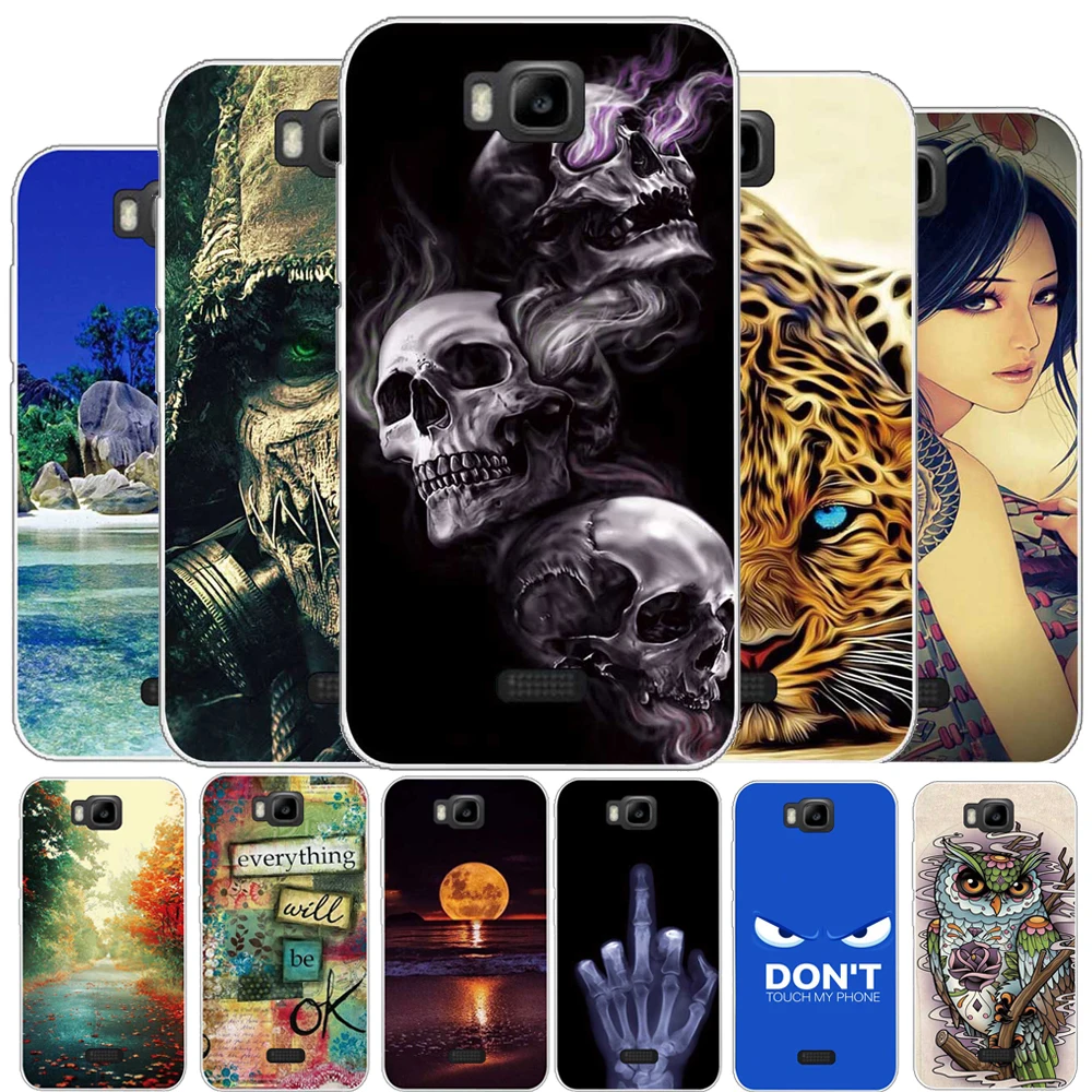 

Soft TPU Case For Huawei Honor Bee Y541 Y5C Y541-U02 Case Cover Paint Printing Phone Case for Huawei Honor Bee Y541 Silicon Case