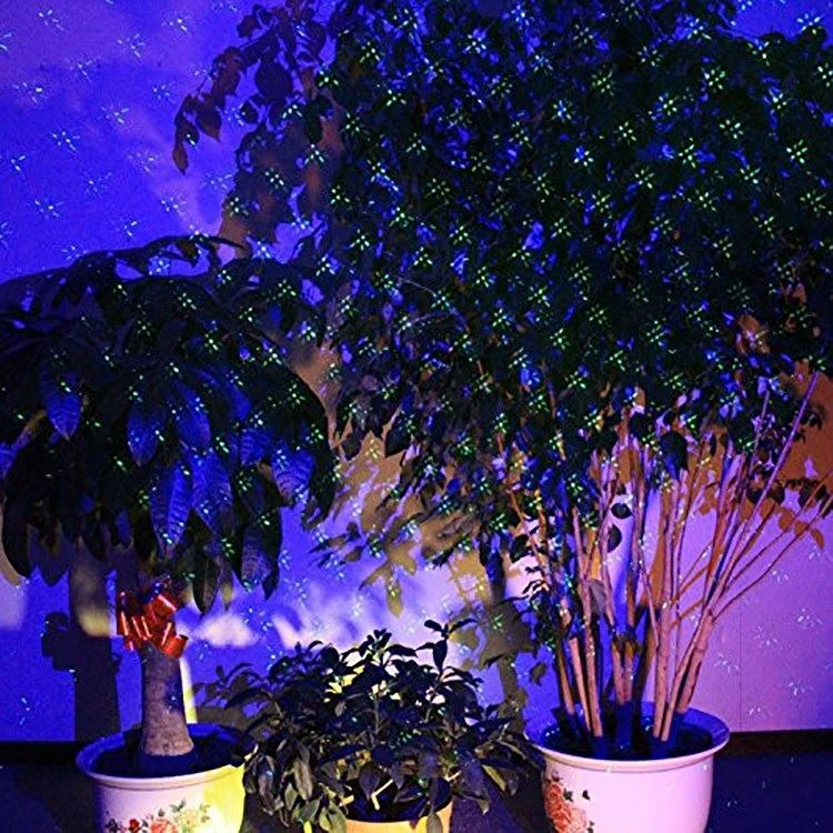 Remote control blue sky full moon outdoor waterproof lights lawn laser