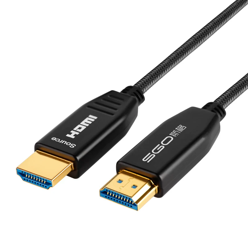 Оптоволоконный кабель HDMI 2 0 4K 60 Гц ARC HDCP2.2 Папа папа HDR для PS4 HD TV Box проектор 1 3 5 8 10 12