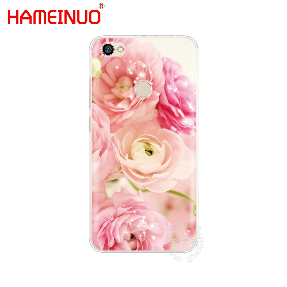 Чехол HAMEINUO с красивыми розами и пионами для телефона Xiaomi redmi 5 4 1 1s 2 3 3s pro PLUS note 4X 4A