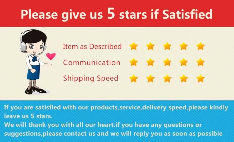 New give five stars
