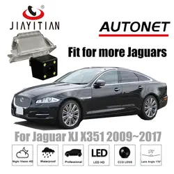 Jiayitian заднего вида Камера для Jaguar XJ x351 2009 ~ 2017 4 светодиода HD CCD/Ночное видение/Обратный Камера /резервного Парковка Камера