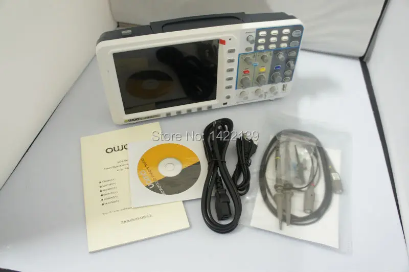 

OWON SDS6062 60MHz 500MSa/S 2Ch Deep Memory Digital Storage Oscilloscope 8"LCD