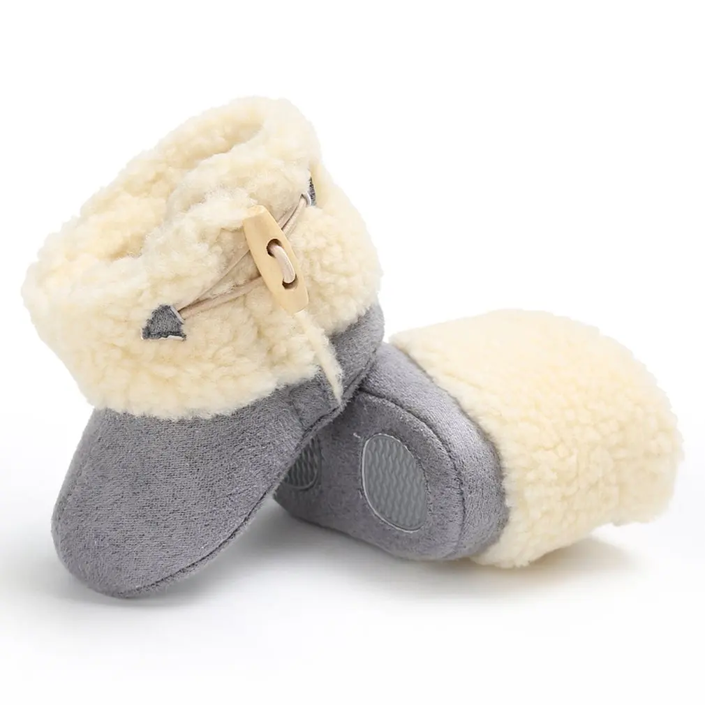 Buy Hot Newborn Baby Boots Winter Warm Soft Sole