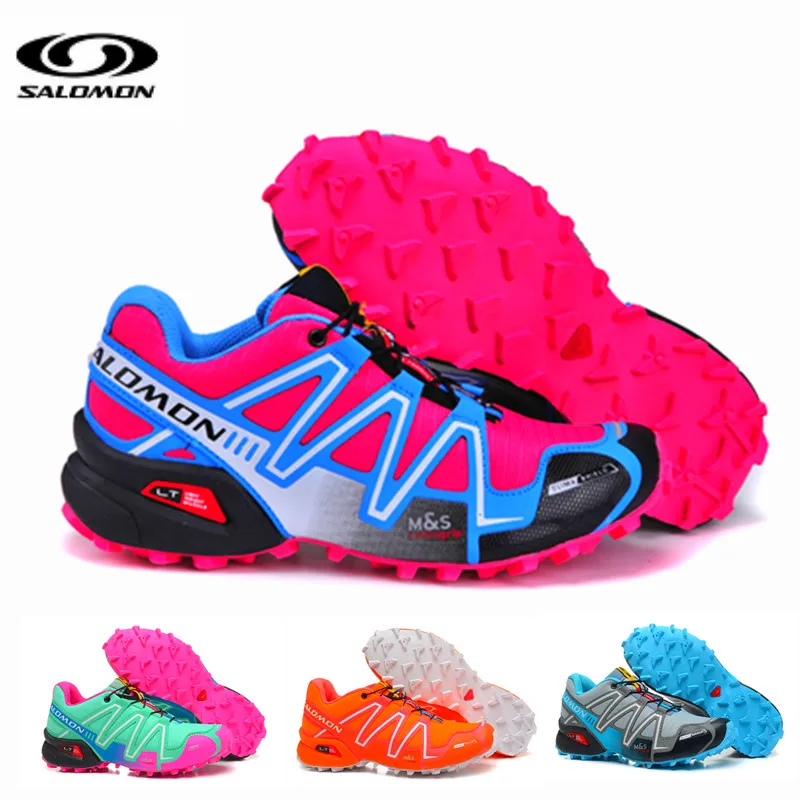 

Salomon Speedcross 3 Women Sport Outdoor Shoes Athletic Speed Cross 3 Female Fencing Running Zapatillas Solomon Hombre Mujer 36