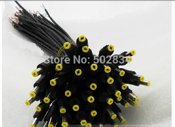 

50pcs/lot 18AWG DC Power 5.5x2.1mm Male Adapter Jack Connector Cord Cable 30cm