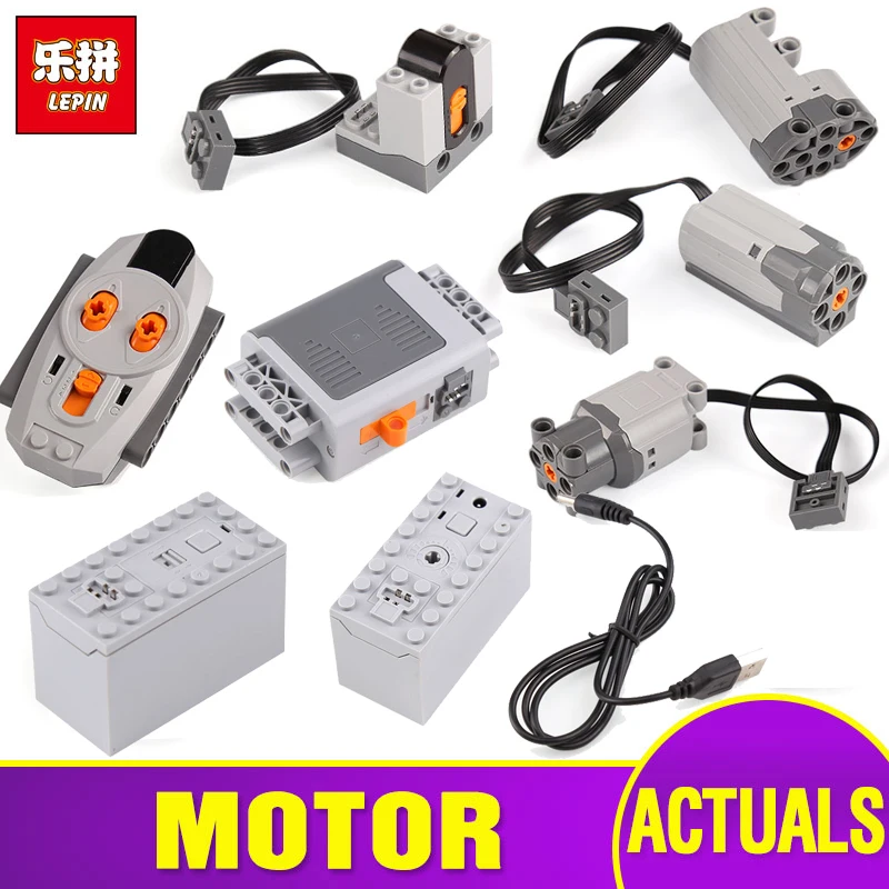

Lepin Technic Toys Legoinglys 8883 8884 8885 Power Function Motor Receiver Controller For lepin 20004 20053 Building Blocks Toys