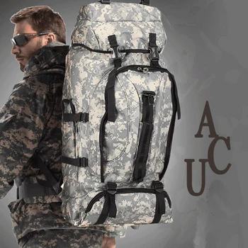 

70L Tactical Bag Military Backpack Hiking Tactical Fishing Bag Outdoor Rucksack Camping Hiking Hunting Backpacks