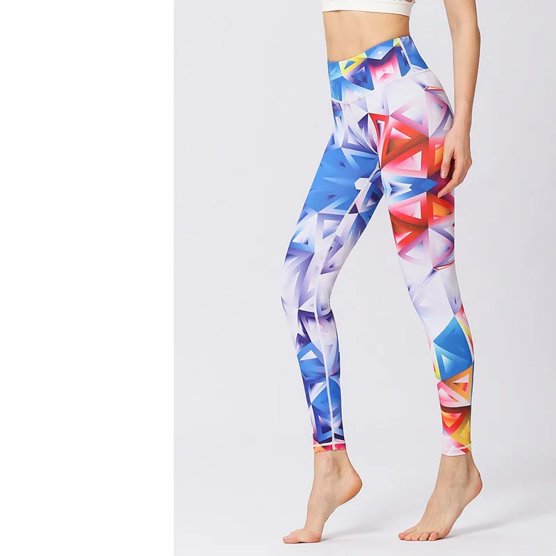 Yoga Pants Sports Leggings Wear Bodybuilding Women Summer