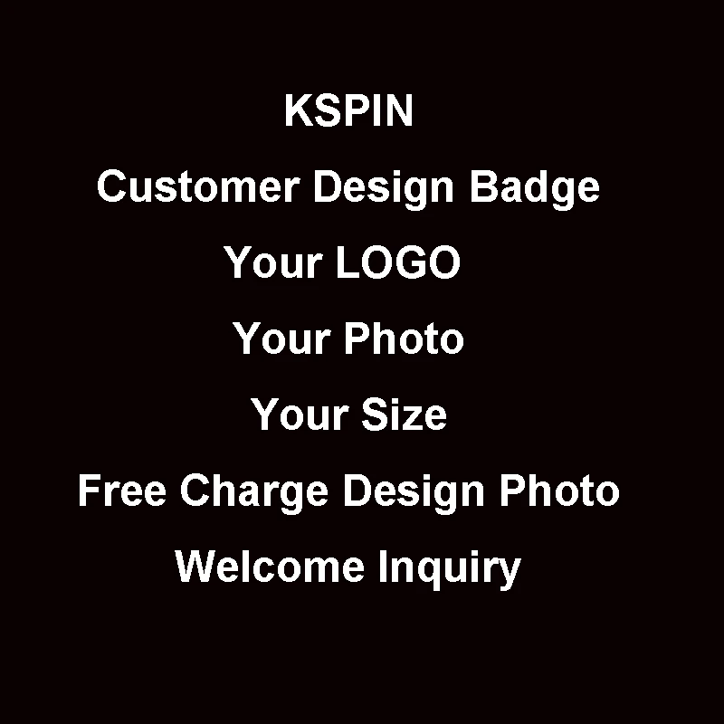 

Customer Order Own Logo Badge for Christy