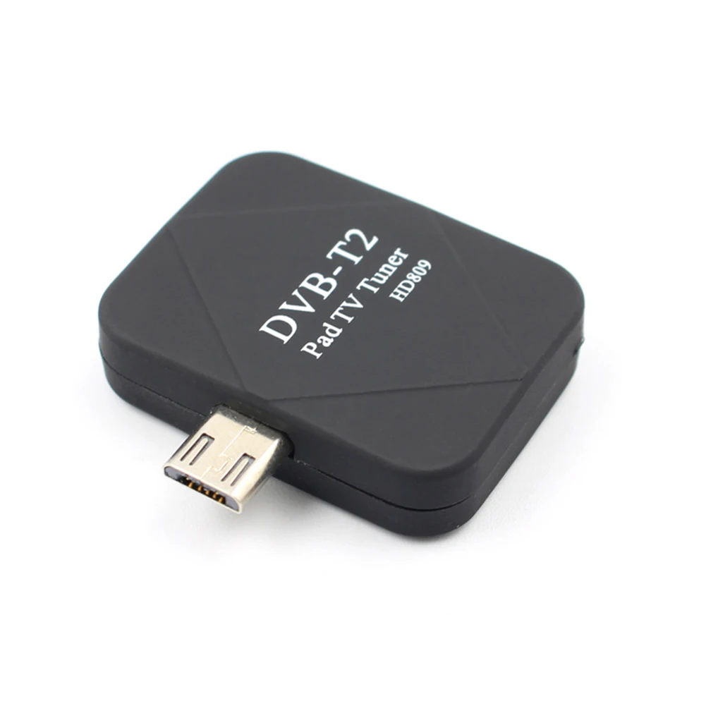 TV Receiver USB Tuner Tuner Micro HD Receiver + Antenna Digital DVB-T2 DVB-T Mini For Android Smart-phone Tablet