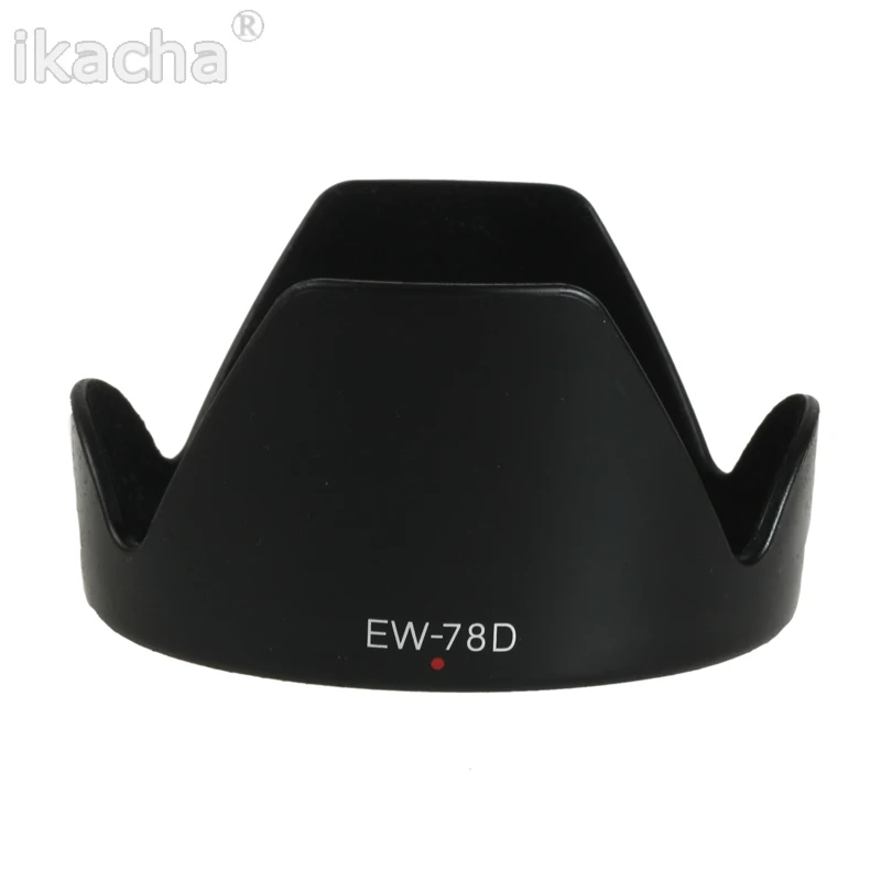 

EW-78D EW78D 72mm Camera Lens Hood for Canon EF-S 18-200mm f/3.5-5.6 IS, EF 28-200mm f/3.5-5.6 USM lens Camera