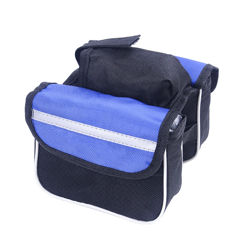 Bicycle Polyester Upper Tube Bag Bicycle Frame Item Placement Bag Bicycle Top Tube Saddle Bag