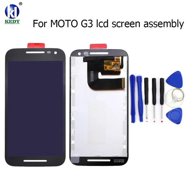 Для Motorola Moto G3 ЖК дисплей Дисплей Сенсорный экран для xt1540 xt1541 xt1543 xt1544 xt1550 планшета