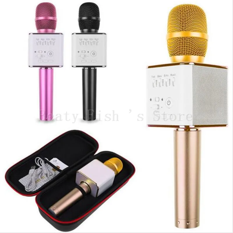 Q9 Bluetooth Mikrofon Karaoke Speaker 