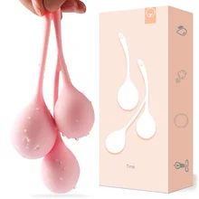 Safe Silicone Smart Ball Ben Wa Balls Vaginal Squeeze Sports Machine Masturbation Geisha Balls Sex Toys For Women Postpartum