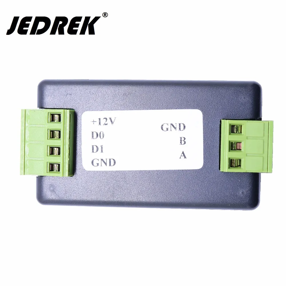 Bidirecional de Transmissão ir para Rs485 Wiegand Conversor Wg26 – 34
