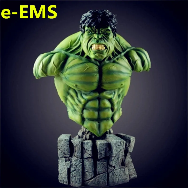 

The Avengers Superhero Scientist Bruce Banner Hulk 1/4 Bust Statue Resin Action Figure Model Toy G1460