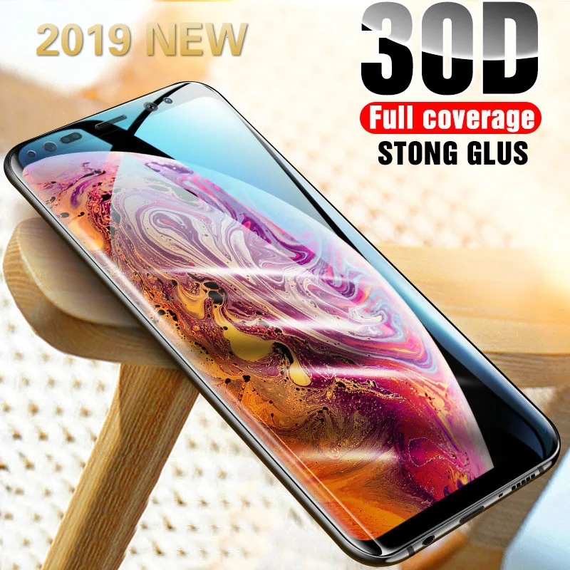 

XINDIMAN 30D full tempered glass on for samsung S7 S7edge S8 S8plus S9 S9plus 9H screen protector for samsung Note8 Note9 film