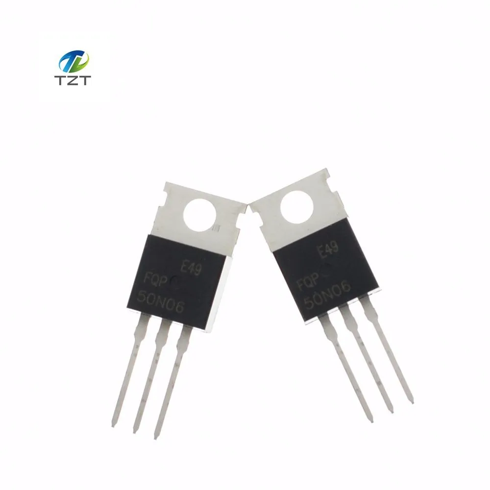 100pcs FQP50N06 50N06 MOSFET TO 220 N CH 60V 50A new original-in ...
