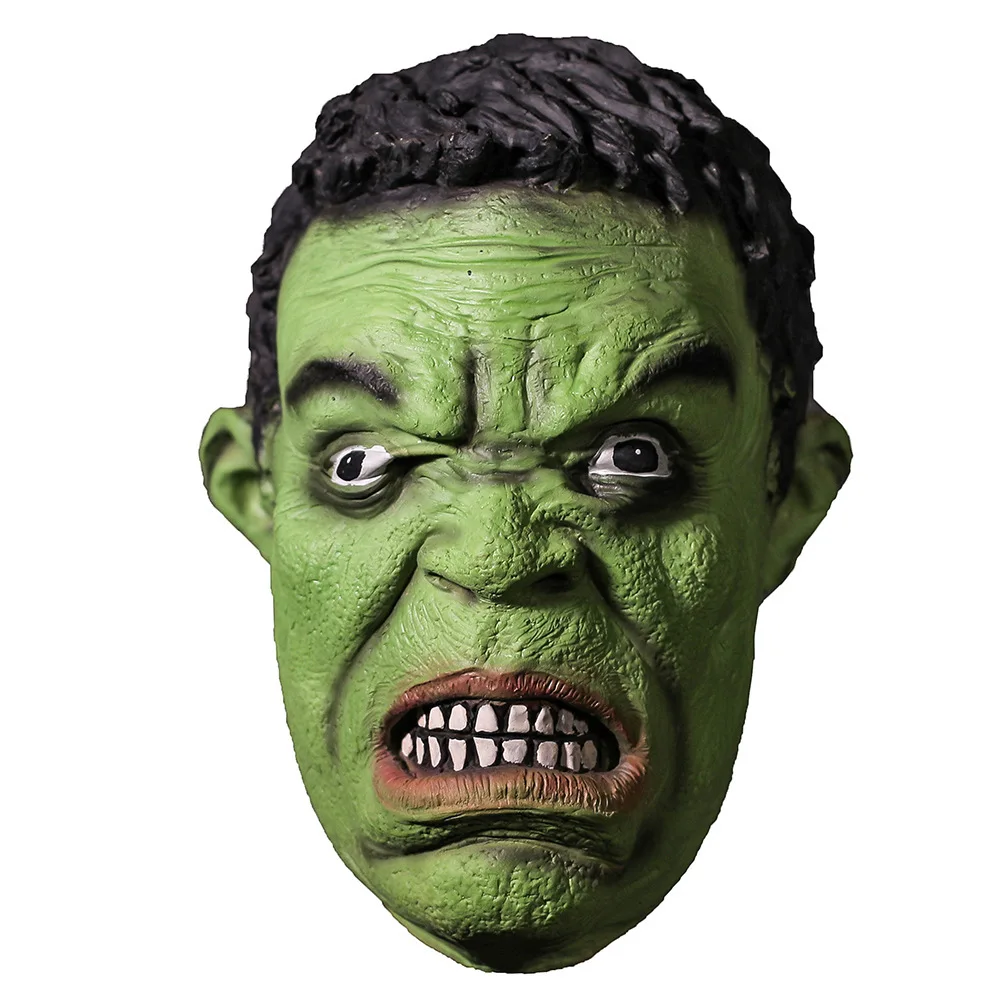 

1pc Halloween Natural Latex Cosplay Horror Helmet Mask Ferocious Scary Masks Costume