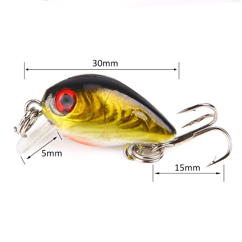 Рыболовная приманка SEAPESCA Mini Minnow 30 мм 1 5 г искусственная жесткая японская Topwater