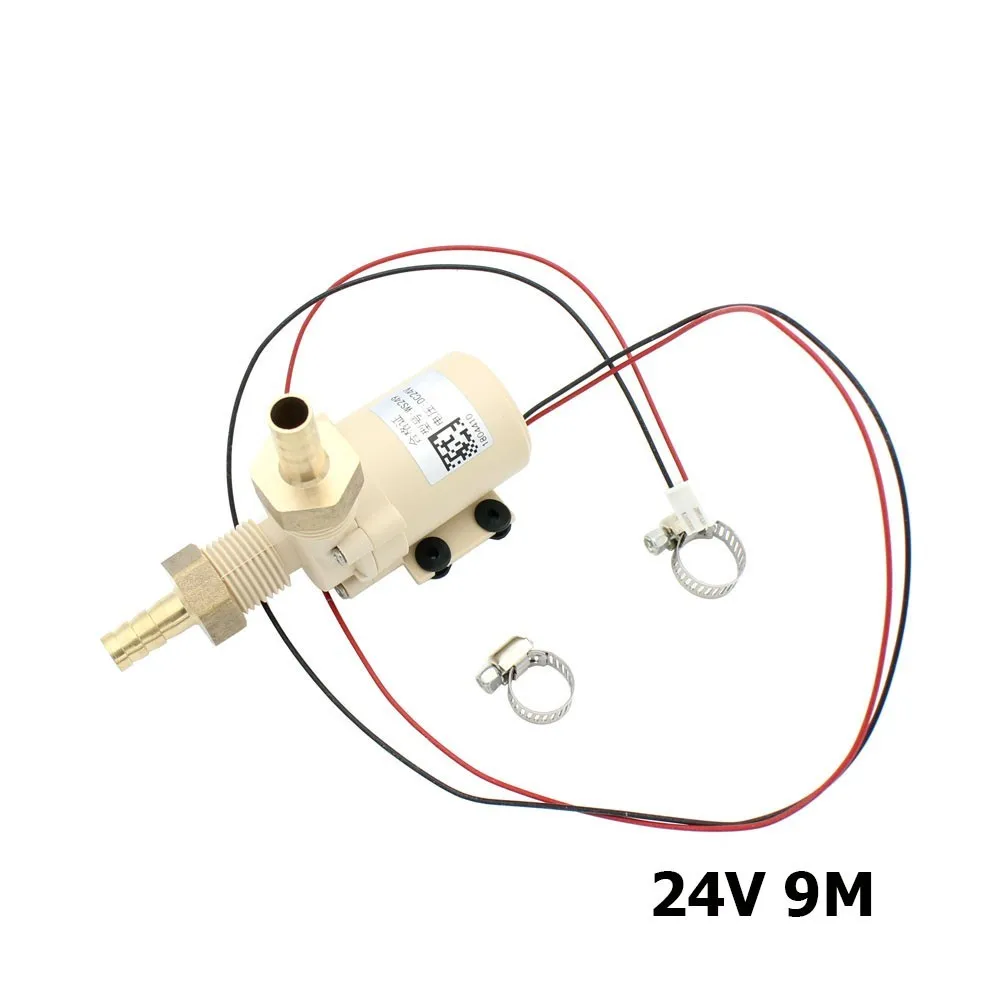 Бесщеточный DC водяной насос 24 в 9 м бесшумный высокая температура Солнечный Электрический газовый водонагреватель циркуляционный бустер