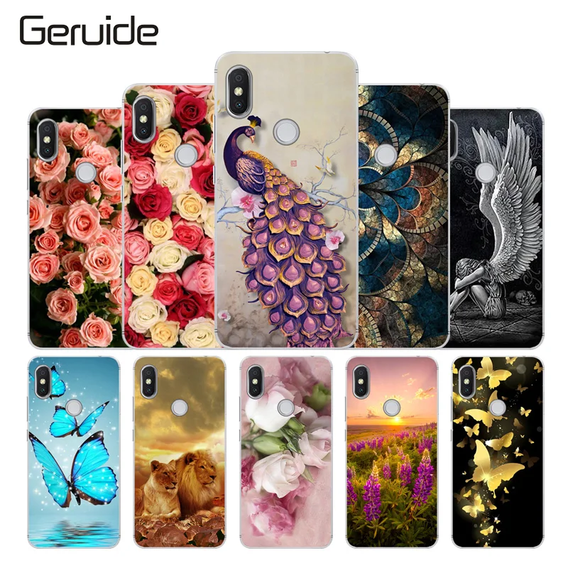 

Geruide Case Xiaomi Redmi S2 Cover Colorful Printing Soft TPU Phone Back Cover Xiaomi Redmi S2 S 2 Shell Silicone Phone Cases