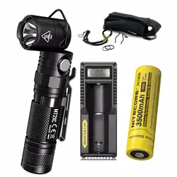 NITECORE MT21C 1000LMs Многофункциональный 90 градусов Регулируемая Фонарик Портативный литья под давлением факел с 3500 мАч аккумулятор и зарядное