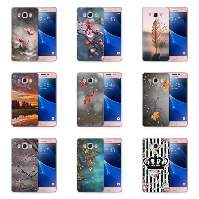 TPU чехол для Samsung Galaxy S7 edge S9 Plus A3 A5 2016 2017 prime J1 J2 J3 J5 J7 цветной мягкий задней панели