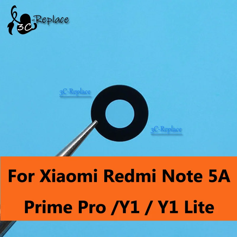 Для Xiaomi redmi 6 pro s2 a1 a2 4x 5x 6x note 4 5 6 7 8 pro 5A 6A max prime задняя камера стеклянная крышка объектива запасные части