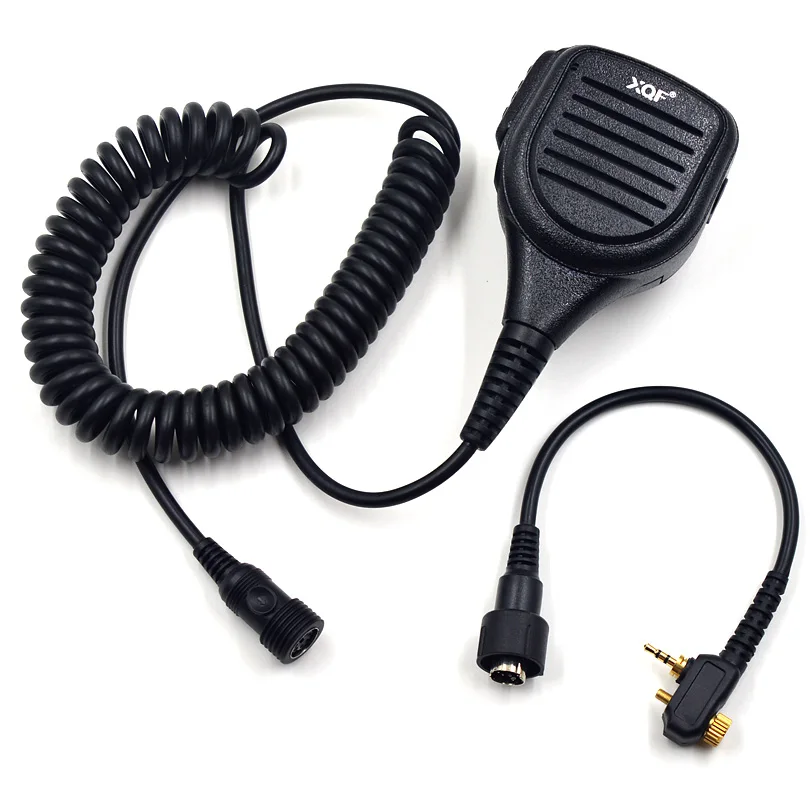 

XQF Speaker Microphone Mic PTT for Motorola Portable Radio MTP850 MTH600 MTH650 MTH800 MTH850 MTS850 Walkie Talkie Kits