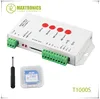 T1000S tarjeta SD WS2801 WS2811 WS2812 WS1903 LPD6803 LED 2048 píxeles controlador DC5 ~ 24 V T-1000S DMX 512 RGB controlador ► Foto 1/6