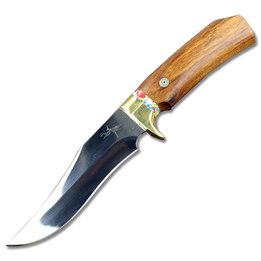 

PEGASI High Quality Fixed Blade Knife 7Cr17Mov Stainless Steel Blade Straight Knife Camping Hunting Knives