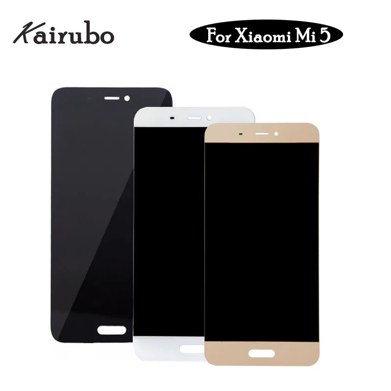 

5PCS For Xiaomi Mi 5 M5 Mi5 LCD Display+Touch Screen Screen Digitizer Assembly Replacement For Xiaomi Mi 5 M5 Cell Phone