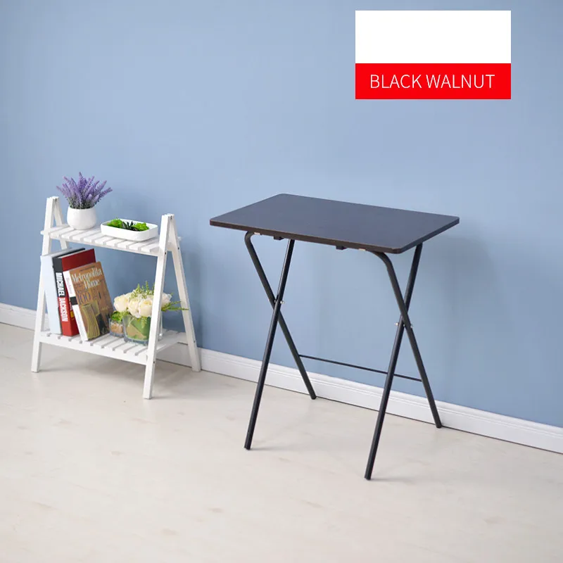 Установка простой складной стол Современный портативный обеденный стол 60*40 см - Цвет: A