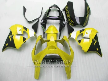 

For Kawasaki Ninja zx9r fairing kit 2000 2001 High quality Yellow Fairings zx-9r 00 01 Ems free xl92