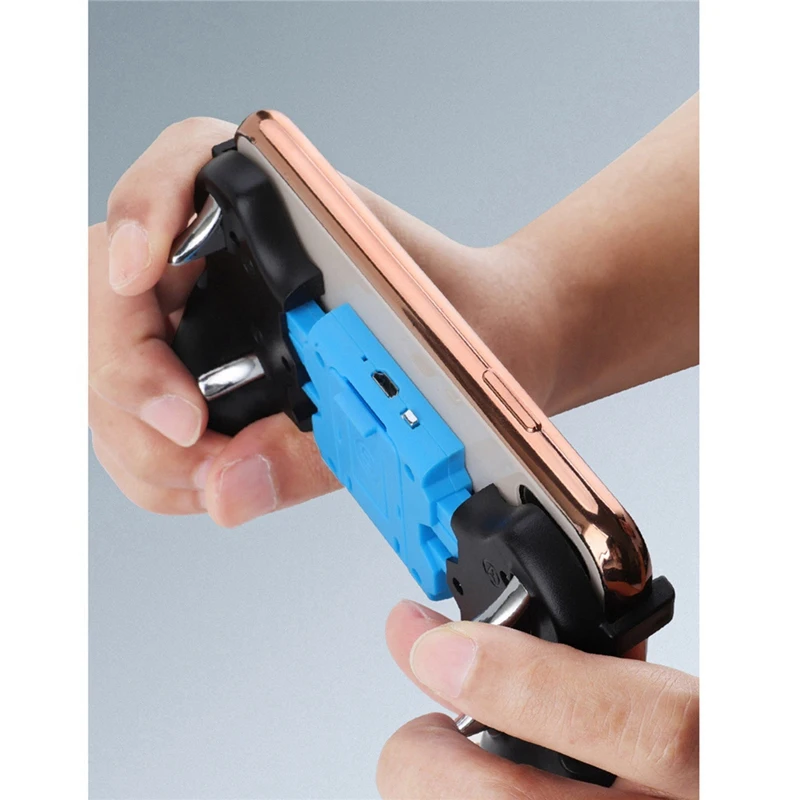  2-In-1 4.2 Bluetooth Pubg Controller Gamepad Controller Shooter Controller with Holder for Ios