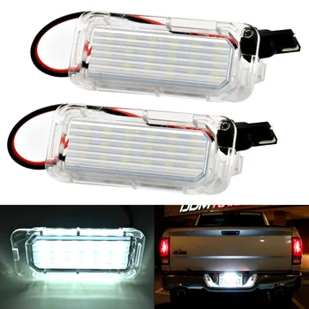 

2pcs Car Led Number License Plate Light 12V For Ford Fiesta Focus Kuga S--MAX C--MAX Mondeo Galaxy Car Styling Auto Accessories
