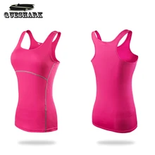 Для женщин спортивные Тэнк-топы жилет для йоги и бега рубашка Спортивная одежда для бега, Фитнес с отводом пота тренировочные Crossfit облегающая одежда для верхней части тела