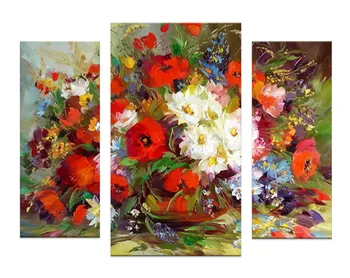 

Hot Sale Fashion Flowers Diamond Painting Cross Stitch Home Decor DIY 5D Diamond Embroidery Mosaic Patterns Rhinestones Triptych