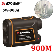 SNDWAY Telescope trena laser rangefinders distance meter Digital 8X 900M Monocular hunting golf laser range finder tape measure