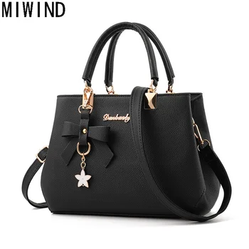 

Women Messenger Bags Handbag PU Leather totes Bag Famous Brand High Quality Ladies Handbags Sac A Main Femme handle TSJ1425