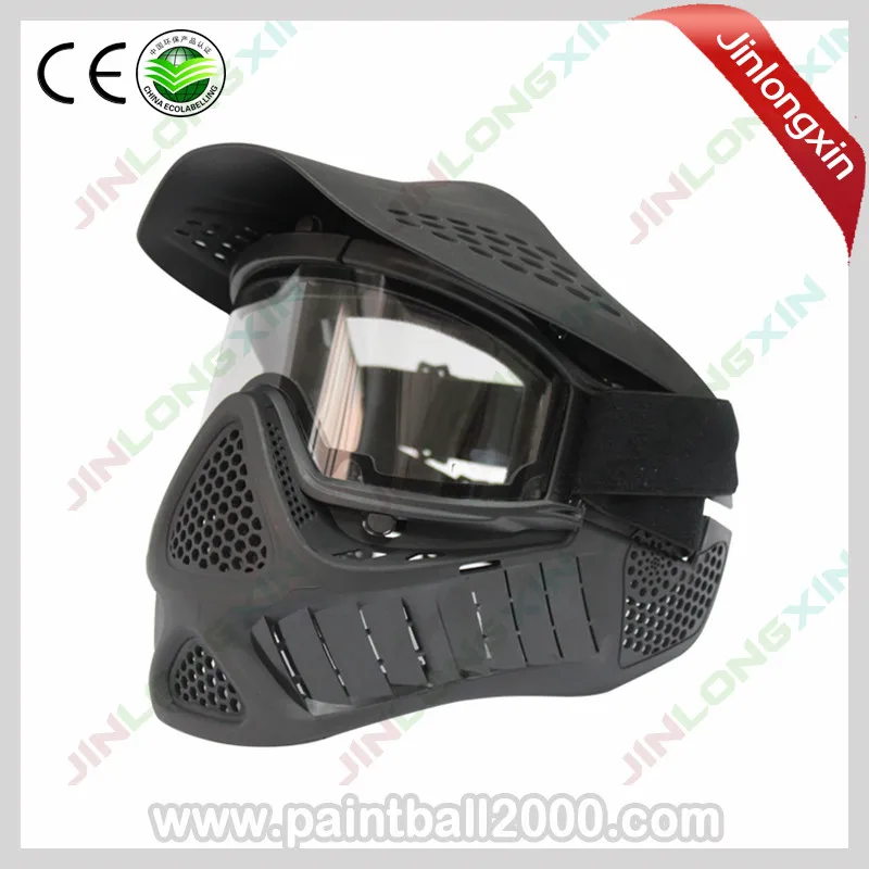 

HPAT Tactical Airsoft Mask Anti Fog Paintball Mask with Sly Double Elastic Strap