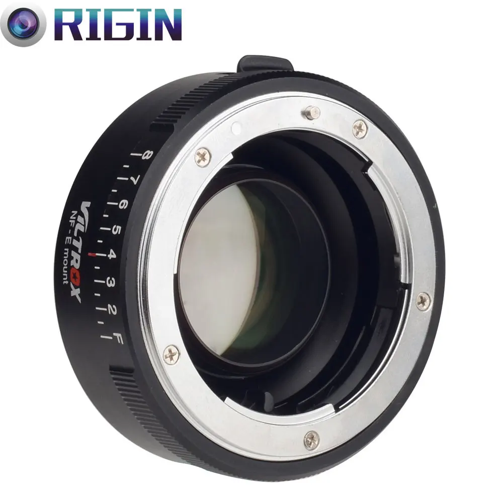 

VILTROX NF-E Manual-focus F Mount Lens Adapter Telecompressor Focal Reducer Speed Booster For Sony NEX-F3/N3/3/C3/5/5C