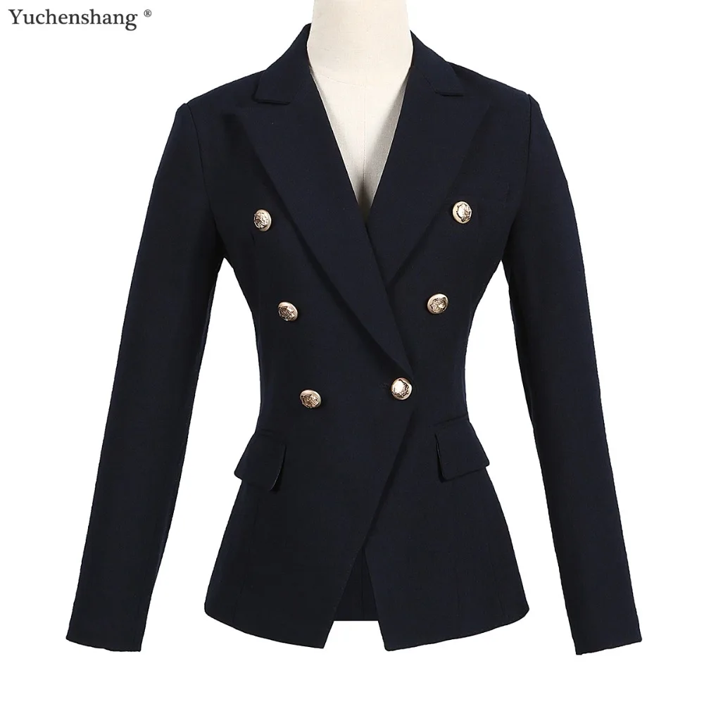 High quality Women Work Blazer Jacket with Button Office Lady Work