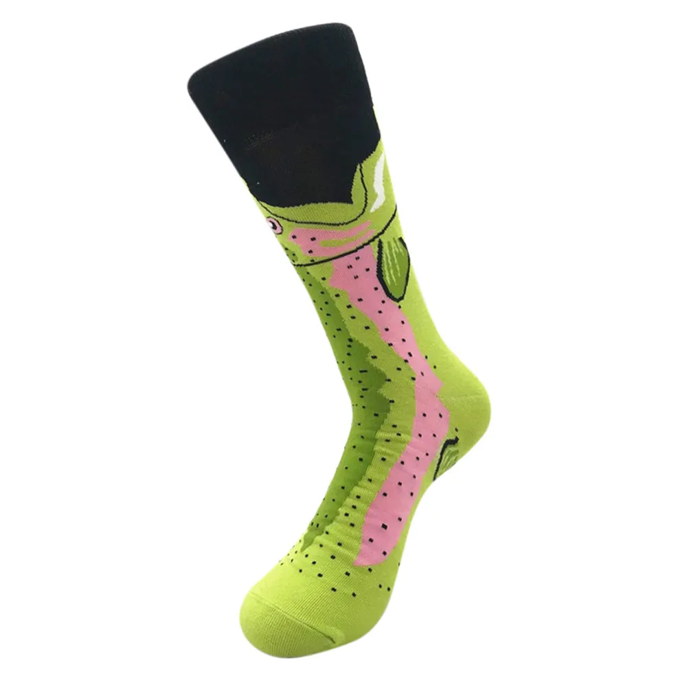 Мужские носки 29 цветов, крутые носки в стиле хип-хоп с животными, полосатые носки с бриллиантами Harajuku, забавные уличные хлопковые носки для скейтборда, Hombre C7 - Цвет: T