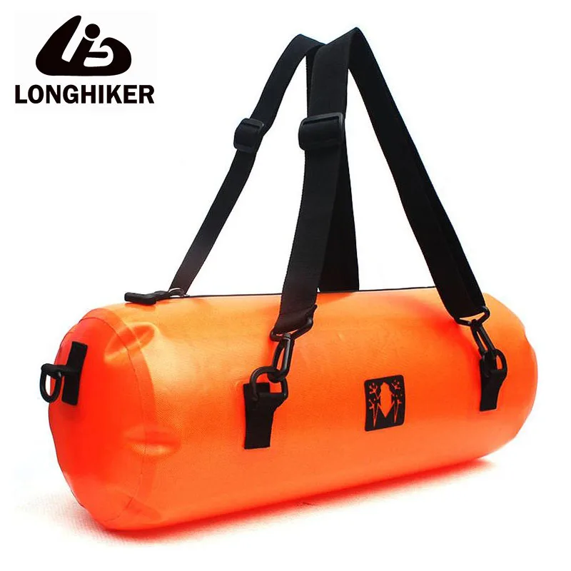 

15L LONGHIKER Sport PVC Waterproof Swimming Rafting Diving Bag For Water Resistant Proof Swim Buoy Beach Sea Bag Backpack