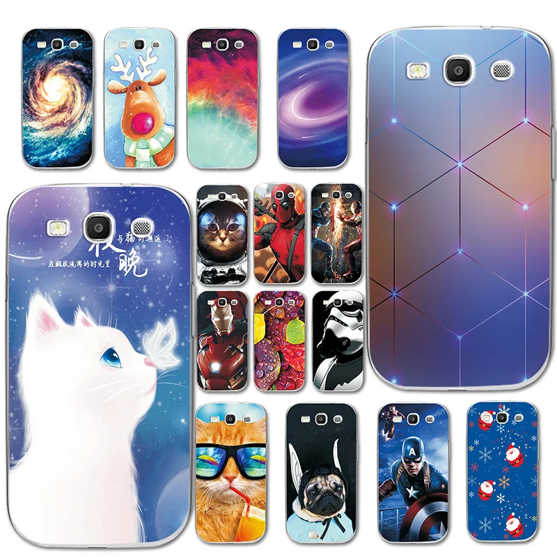 

For Samsung Galaxy S3 Neo Soft Silicone Case Cover Brilliant Cute Fundas For Samsung S3 i9300 Neo Duos i9300 Phone Case Coque