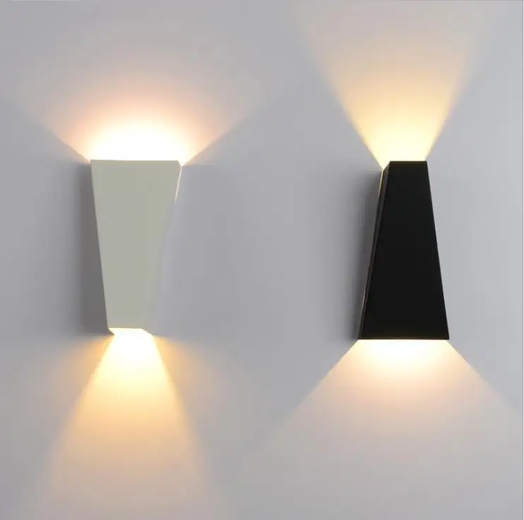 

LED Wall Lamp Modern simple and creative led bedside lamp hotel bedroom wall lamp aisle TV back wall lamp 2*3W Indoor IP20